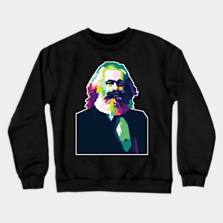 Karl Marx WPAP Crewneck Sweatshirt